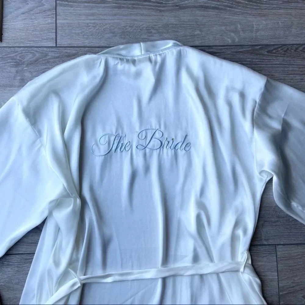 BLOOM BY JONQUIL The Bride Satin Wrap With Crystal